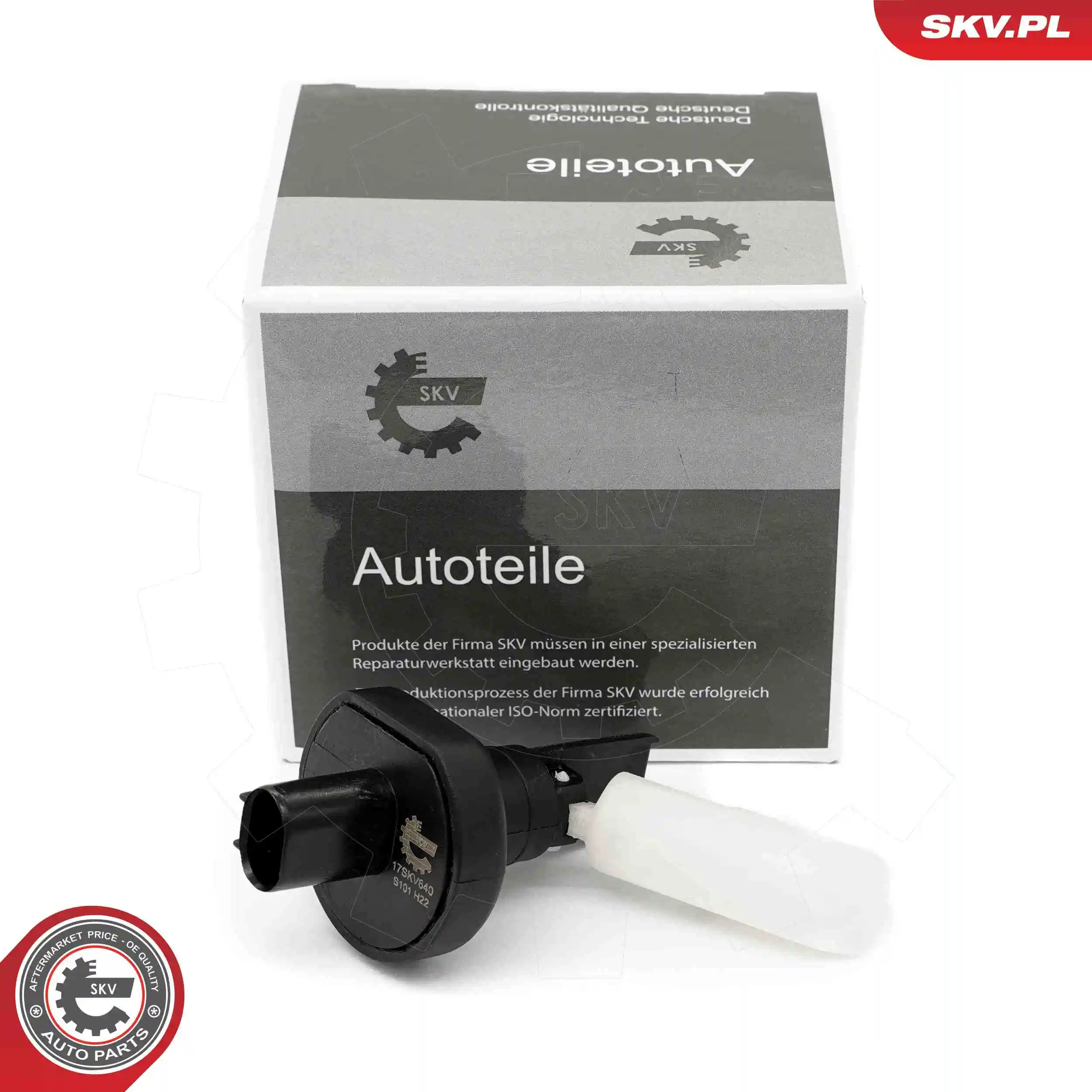Sensor, washer fluid level